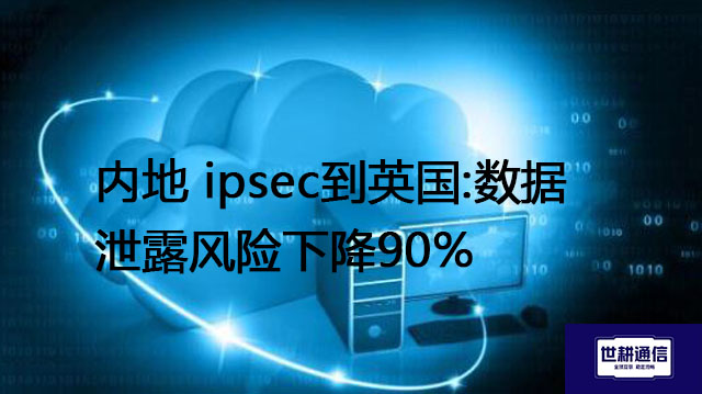 内地 ipsec到英国:数据泄露风险下降90%？？？解决方案//世耕通信全球办公专网