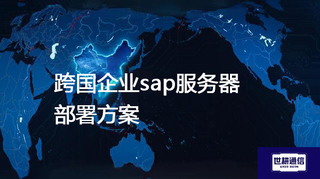跨国企业sap服务器部署？？？？解决方案//世耕通信全球办公专网