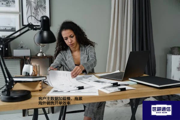 客户主数据加载慢，拖累海外销售开单效率？？？？解决方案//世耕通信全球办公专网