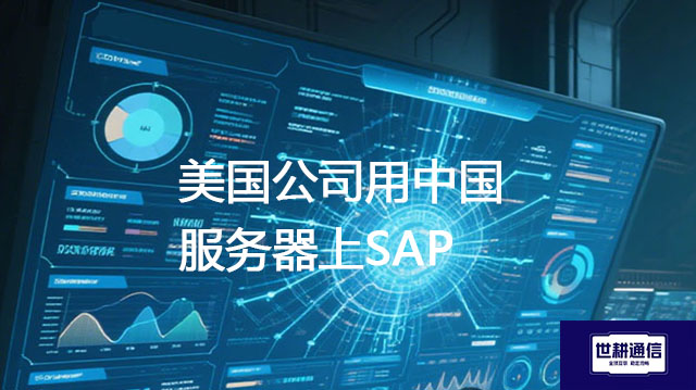 美国公司用中国服务器上SAP？？？解决方案//世耕通信全球办公专网